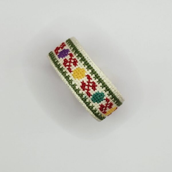 Hand-embroidered wristbands by Palestinian hands - Image 3