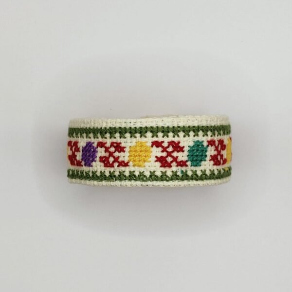 Hand-embroidered wristbands by Palestinian hands - Image 2