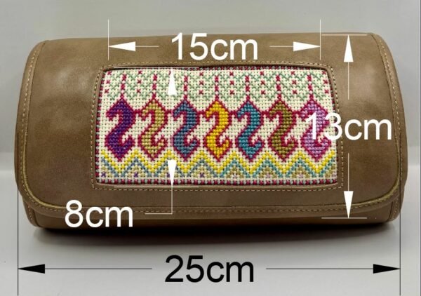 Embroidered leather bags - Image 12