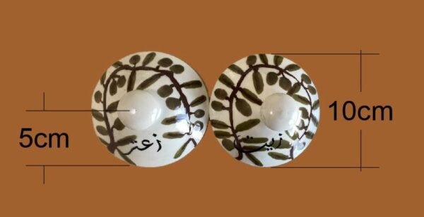 Ceramic Olive Oil & Zaatar Set - Image 9