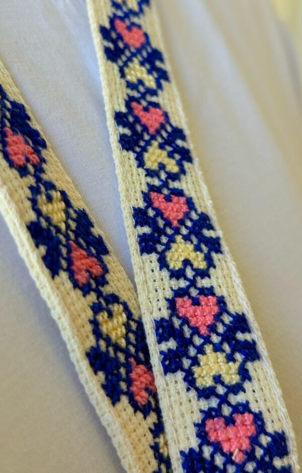 Hand-Embroidered Heritage ID Badge Holder - Image 3